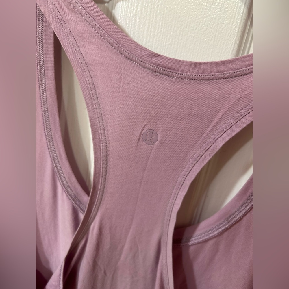 Lululemon Love Tank Pima Cotton Pink Peony - Picture 4 of 4